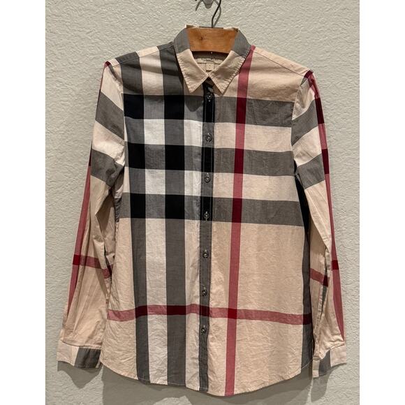 Burberry Brit Check Woven Shirt Size Small - Picture 12 of 13